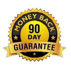 90 day money back guarantee badge